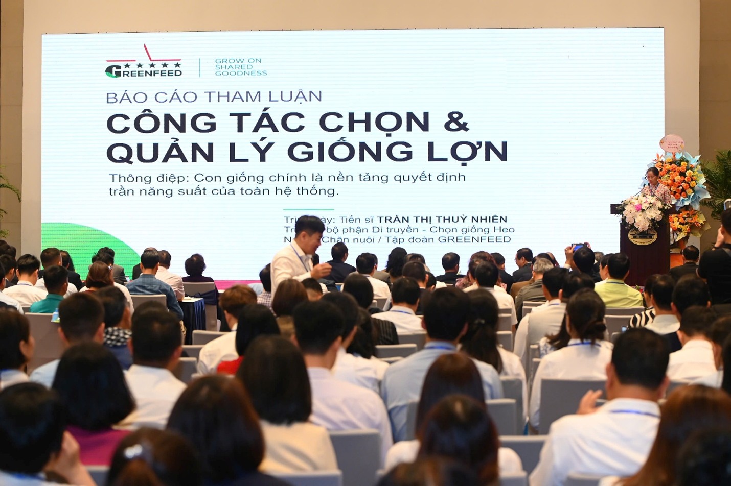 CON GIỐNG LÀ NỀN TẢNG QUYẾT ĐỊNH TRẦN NĂNG SUẤT HỆ THỐNG