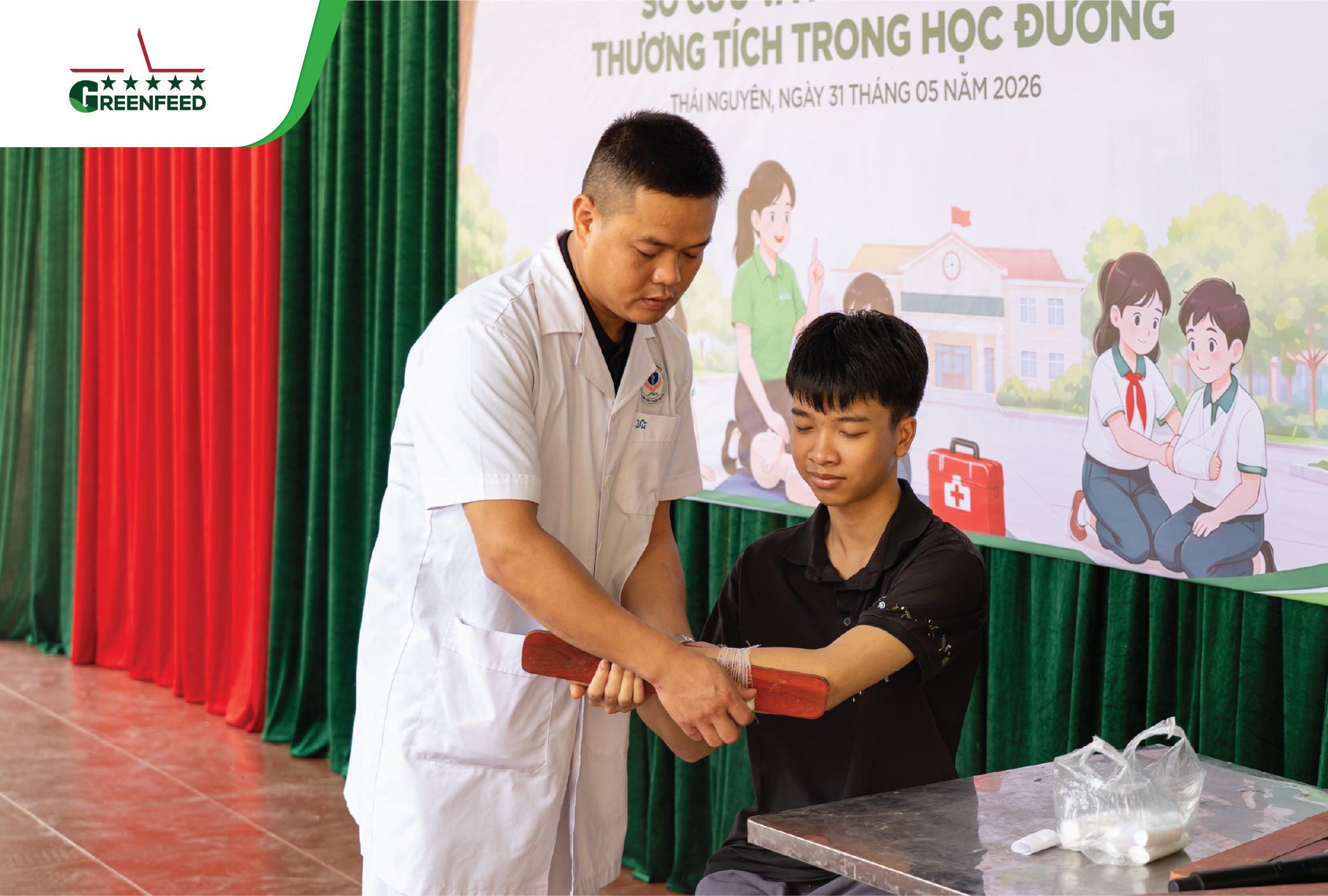 TIẾP SỨC NHÀ NÔNG 2026: TRANG BỊ KỸ NĂNG SƠ CỨU, THÊM AN TOÀN CHO CON EM NHÀ NÔNG TẠI THÁI NGUYÊN