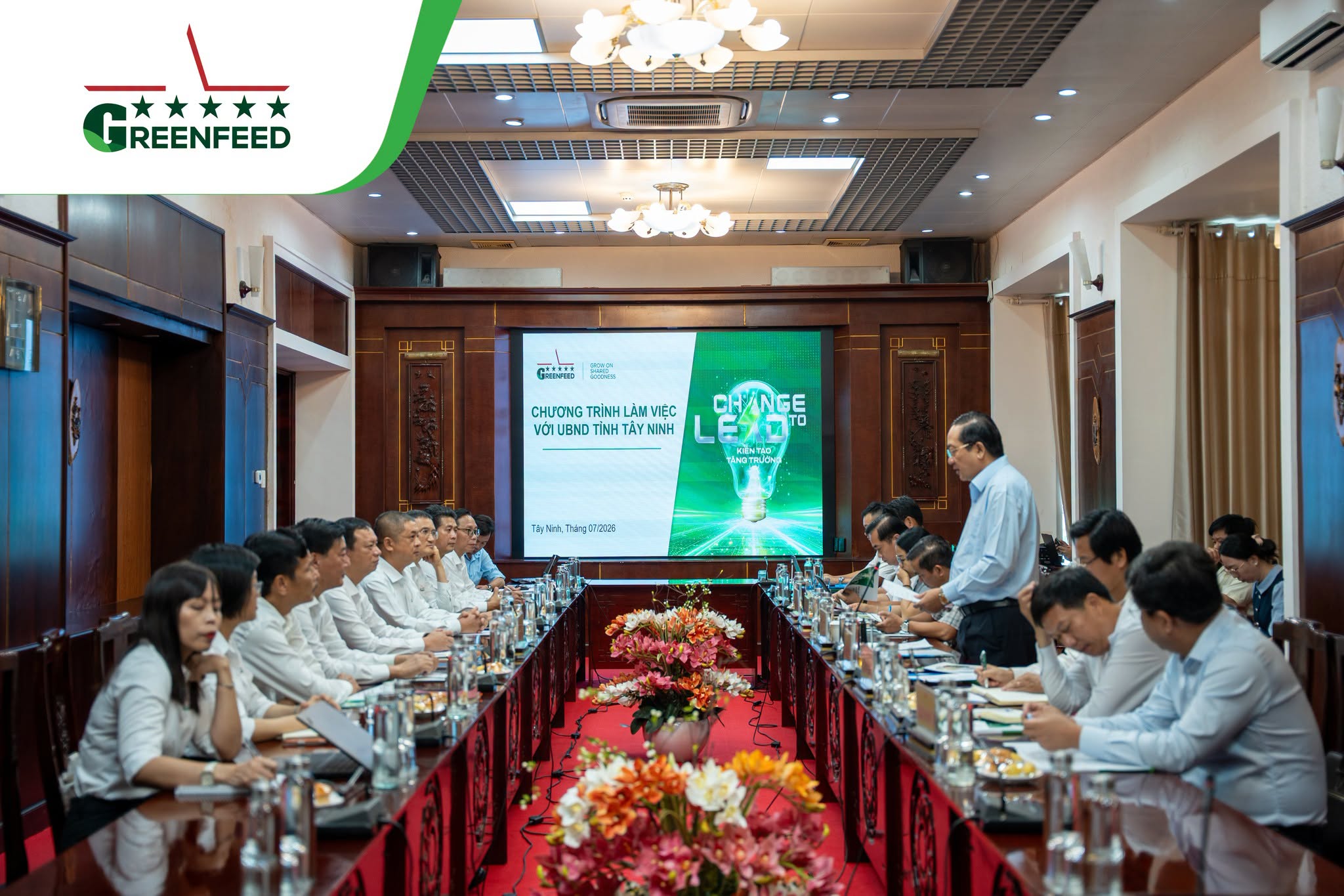 GREENFEED VIỆT NAM ĐẨY MẠNH CHUỖI GIÁ TRỊ NÔNG NGHIỆP CÔNG NGHỆ CAO TẠI TÂY NINH