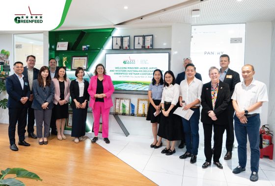 GREENFEED ĐÓN ĐOÀN CÔNG TÁC CHÍNH PHỦ TÂY ÚC: THÚC ĐẨY HỢP TÁC CHIẾN LƯỢC