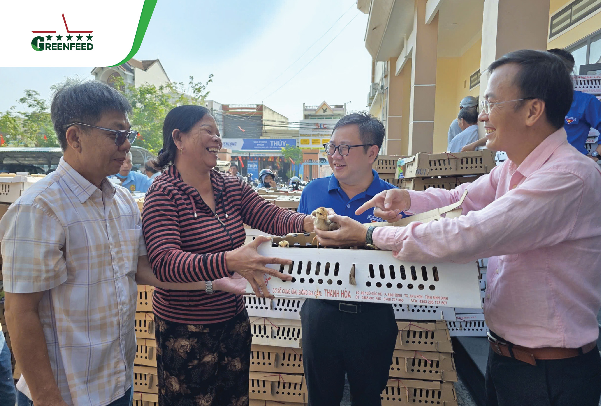 GREENFEED NỐI DÀI ĐỒNG HÀNH SAU BÃO, TIẾP SỨC THẾ HỆ TRẺ