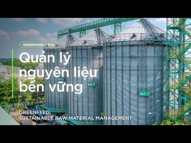 [KIẾN TẠO XANH #5] QUẢN LÝ NGUYÊN LIỆU BỀN VỮNG