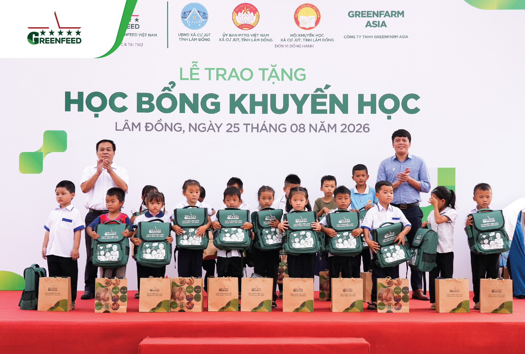 GREENFEED ĐỒNG HÀNH CÙNG NHÀ TRƯỜNG, TIẾP SỨC HỌC SINH TẠI TÂY NINH VÀ LÂM ĐỒNG